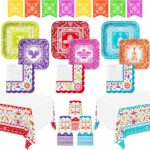 Fiesta themed party dinnerware