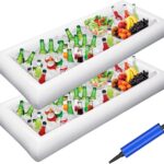 Set of 2 inflatable serving bars